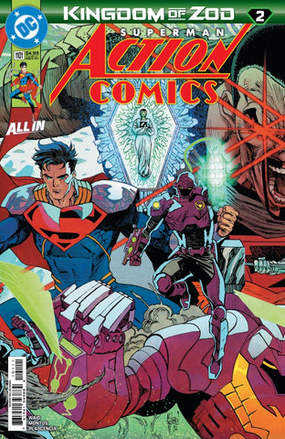 ACTION COMICS #1101 : Guillem March connecting Cover A (Kingdom of Zod Part Two)   (2026)