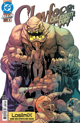 CLAYFACE: CELEBRITY DIRT #3 : Riley Rossmo Cover A   (2026)