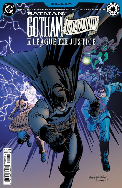 Batman: Gotham by Gaslight – A League for Justice #6 : Leandro Fernandez Cover A   (2025) (Copy)