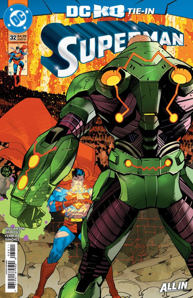 SUPERMAN #32 : Dan Mora Cover A (DC K.O.)   (2025)