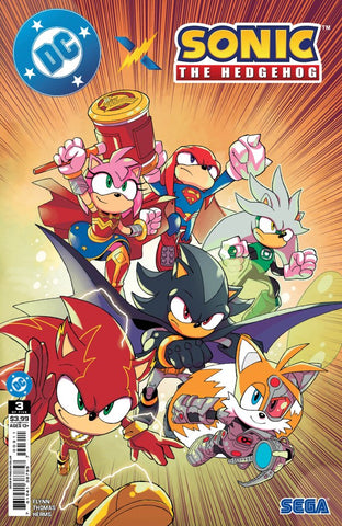 DC X SONIC THE HEDGEHOG #3 : Pablo M. Collar Cover A (2025)