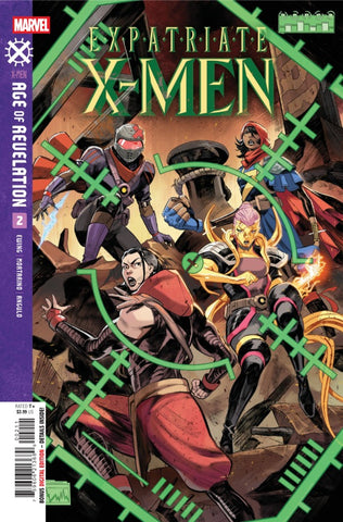 EXPATRIATE X-MEN #2 : Francesco Mortarino Cover A   (2025)