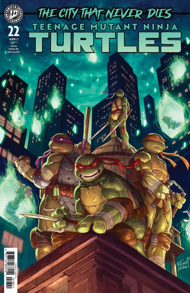 TEENAGE MUTANT NINJA TURTLES #22 : Fero Pe Cover A   (2026)