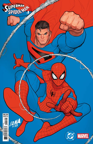 DC/MARVEL: SUPERMAN/SPIDER-MAN #1 : David Nakayama Kingdom Come Superman/Spider-man Cover ZC   (2026)