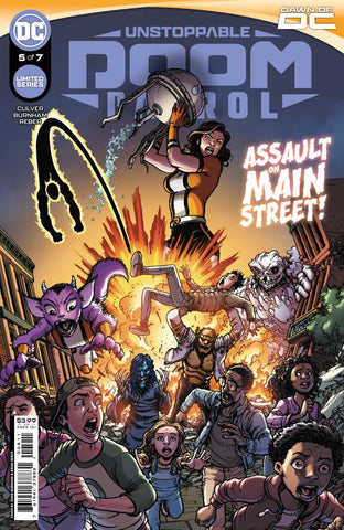 UNSTOPPABLE DOOM PATROL #5 : Chris Burnham Cover A (2023)