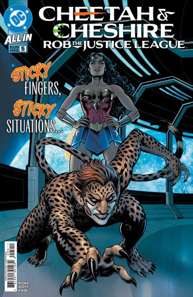 Cheetah and Cheshire Rob the Justice League #5  Nicola Scott Cover A (OCT25)
