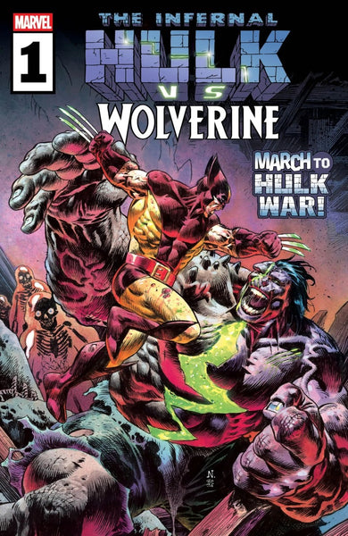 Infernal Hulk vs. Wolverine #1   (On Sale Mid-September 2026)