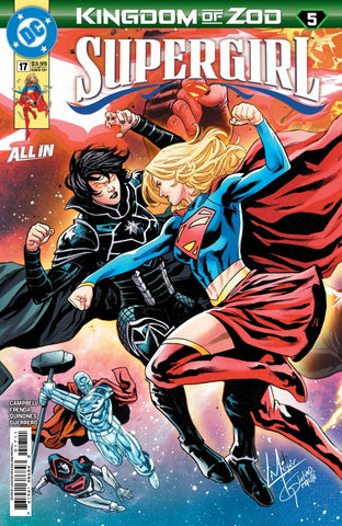 SUPERGIRL #17 : Lucas Meyer connecting Cover A (Kingdom of Zod)   (2026)