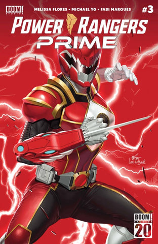 POWER RANGERS PRIME #3 : InHyuk Lee Anniversary Variant (2025)