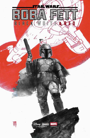 Star Wars: Boba Fett – Black, White & Red #1   (On Sale Late-September 2025)
