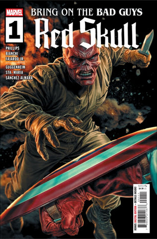 BRING ON THE BAD GUYS : Red Skull #1 (Lee Bermejo Cover A)   (2025)