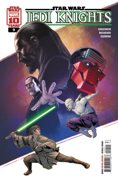 STAR WARS: JEDI KNIGHTS #9 : Madibek Musabekov Cover A   (2025)