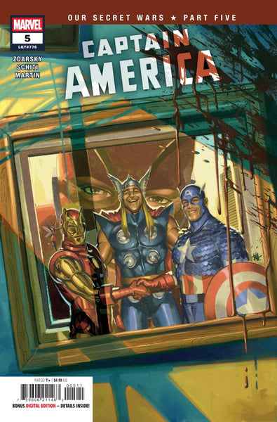 CAPTAIN AMERICA #5 : Ben Harvey Cover A   (2025)