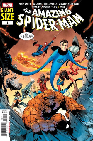 GIANT-SIZE AMAZING SPIDER-MAN #1 : Greg Capullo Cover A   (2025)