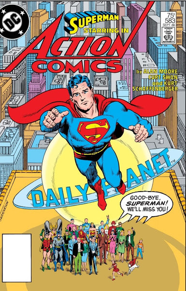 Action Comics #583 Facsimile Curt Swan Cover   (On Sale Mid-May 2026)