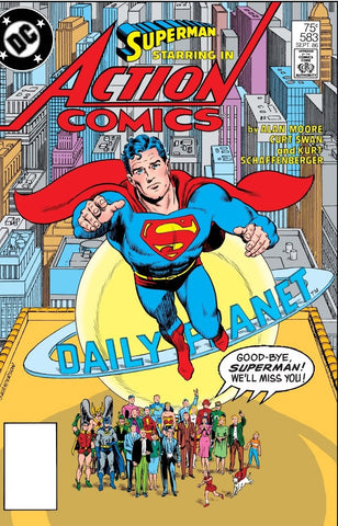 Action Comics #583 Facsimile Curt Swan Cover   (On Sale Mid-May 2026)