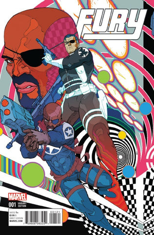 S.H.I.E.L.D. 50th Anniversary: Fury #1 Ward Variant (2015)