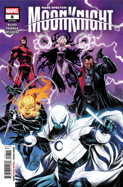 MARC SPECTOR: MOON KNIGHT #8 : Jose Luis Soares Cover A   (2026)