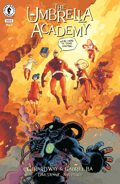 UMBRELLA ACADEMY: PLAN B #1 : Fabio Moon Cover B (2025)
