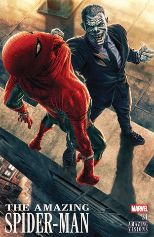 AMAZING SPIDER-MAN #34 : Lee Bermejo Amazing Visions Cover B   (2026)