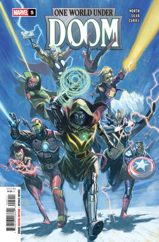 ONE WORLD UNDER DOOM #5 : Ben Harvey Cover A   (2025)
