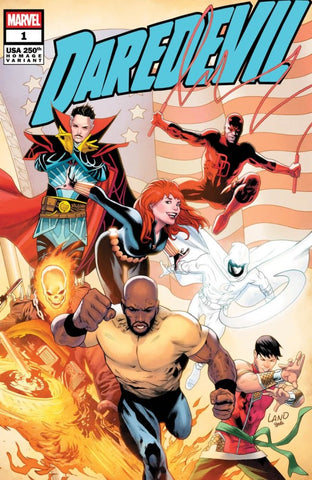 DAREDEVIL #1 : Greg Land 250th Homage Cover Z   (2026)