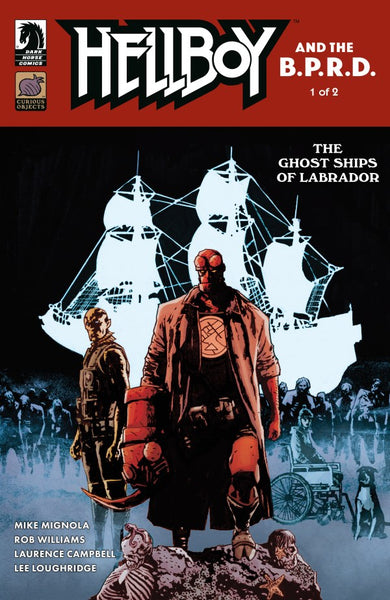 Hellboy and the B.P.R.D.: The Ghost Ships of Labrador #1 - Laurence Campbell Cover A   (2025)