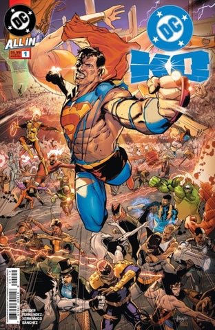 DC K.O. #1 :2nd Printing Javier Fernández Cover   (2025)