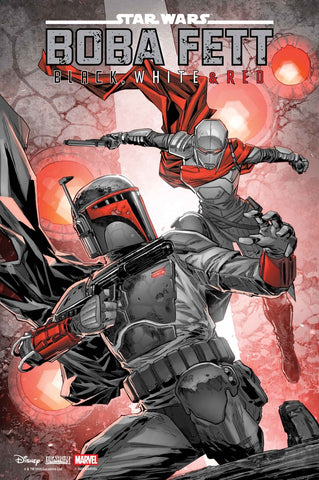 Star Wars: Boba Fett – Black, White & Red #4   (On Sale January 2026)