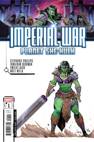 IMPERIAL WAR: PLANET SHE-HULK #1 : Francesco Mortarino Cover A   (2025)