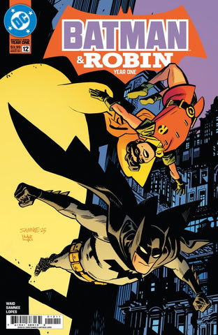 BATMAN AND ROBIN: YEAR ONE #12 : Chris Samnee Cover A   (2025)