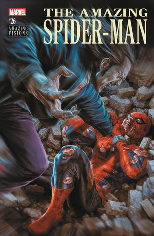 AMAZING SPIDER-MAN #26 : Lee Bermejo Amazing Visions Variant (Death Spiral Part Seven)   (2026)