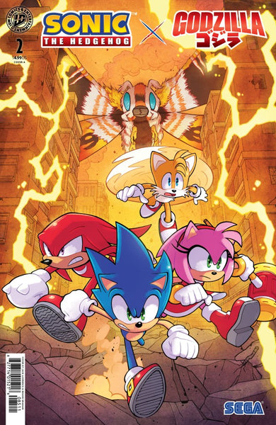SONIC THE HEDGEHOG X GODZILLA #2 : Jack Lawrence Cover A   (2026)