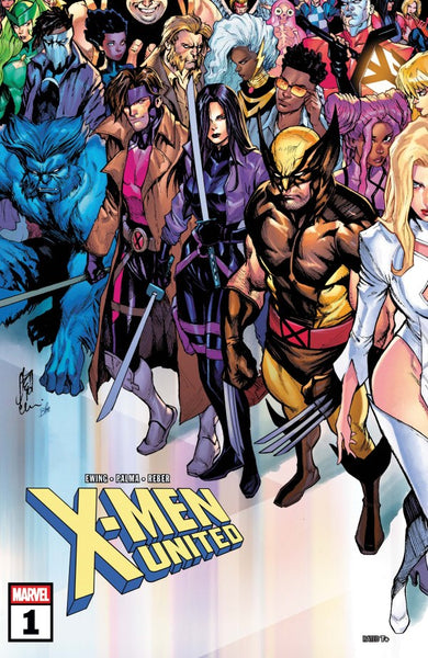 X-MEN UNITED #1 : Stefano Caselli Connecting Cover B   (2026)