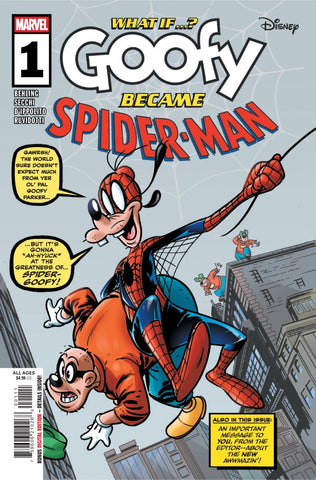 WHAT IF: GOOFY BECAME SPIDER-MAN #1 : Francesco Dippolito Cover A   (2025)