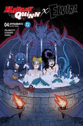 HARLEY QUINN X ELVIRA #4 : Amanda Conner Cover A   (2026)
