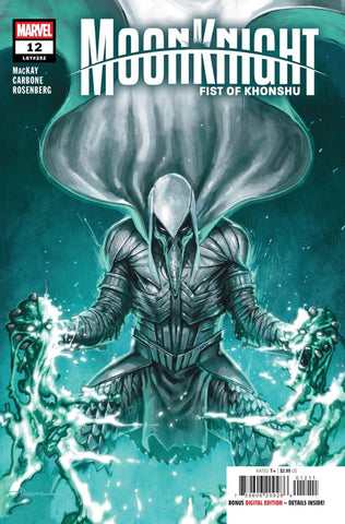 MOON KNIGHT: FIST OF KHONSHU #12 : Davide Paratore Cover A   (2025)