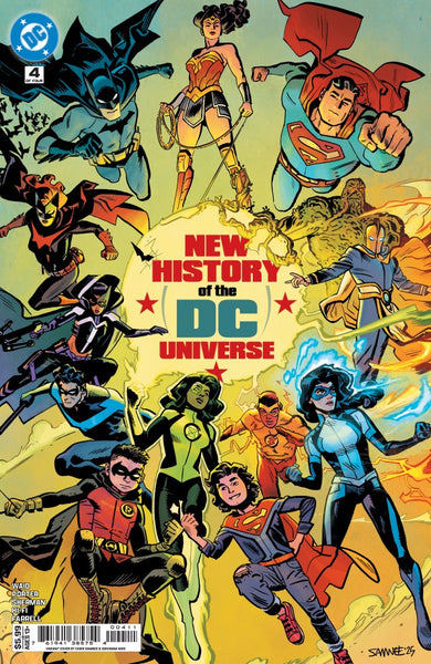 NEW HISTORY OF THE DC UNIVERSE #4 : Chris Samnee Cover A   (2025)