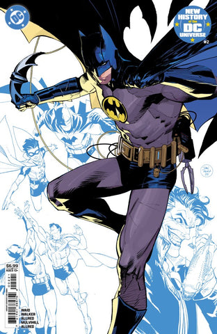 NEW HISTORY OF THE DC UNIVERSE #2 : Dan Mora Cover B   (2025)