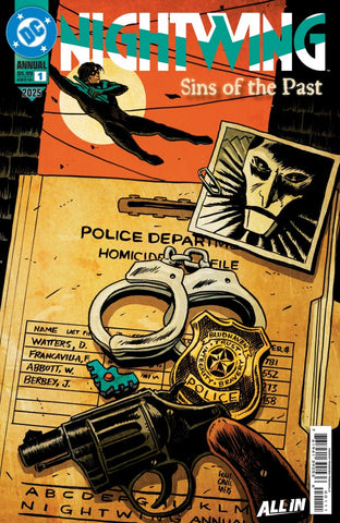 NIGHTWING ANNUAL #1 : Francesco Francavilla Cover A   (2025)