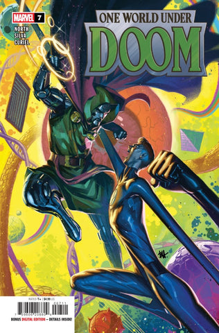 ONE WORLD UNDER DOOM #7 : Ben Harvey Cover A   (2025)
