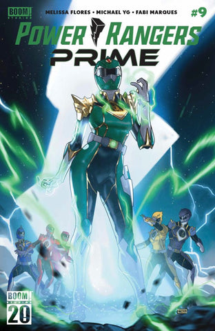 POWER RANGERS PRIME #9 : Taurin Clarke Cover A   (2025)