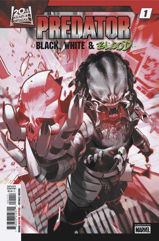 PREDATOR: BLACK WHITE & BLOOD #1 : Simone Di Meo Cover A (2025)