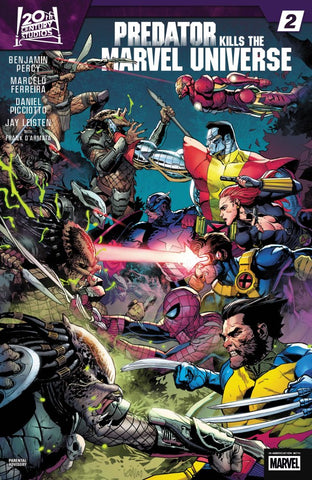 PREDATOR KILLS THE MARVEL UNIVERSE #2 : Leinil Francis Yu Cover A   (2025)