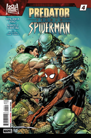 PREDATOR VS SPIDER-MAN #4 : Paulo Siqueira Cover A   (2025)