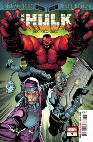 RED HULK #9 : Geoff Shaw Cover A (One World Under Doom)   (2025)