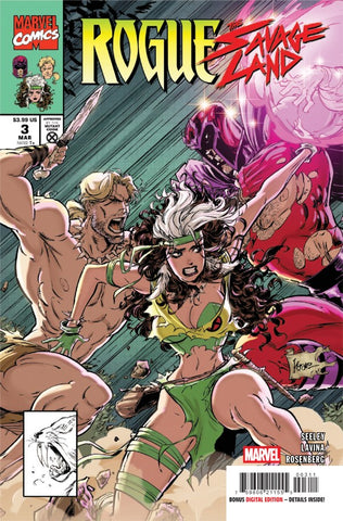ROGUE: THE SAVAGE LAND #3 : Kaare Andrews Cover A (2025)