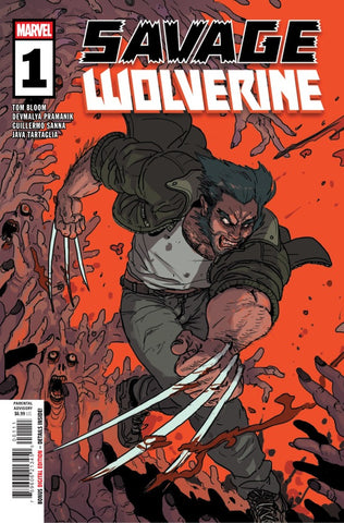 SAVAGE WOLVERINE #1 : Thomas Bloom Cover A   (2025)