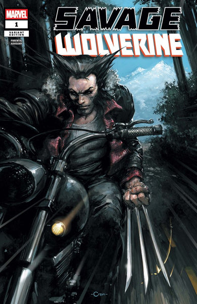 SAVAGE WOLVERINE #1 : Clayton Crain Cover B   (2025)