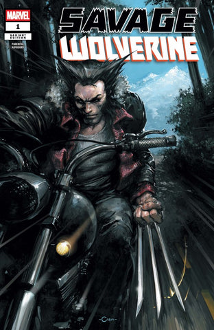 SAVAGE WOLVERINE #1 : Clayton Crain Cover B   (2025)